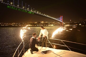 Marriage Proposal on Private Yacht