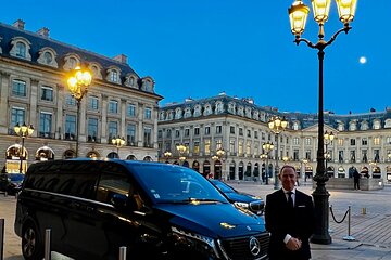 Transfer by luxury Mercedes from ORLY AIRPORT to => PARIS with Cab-Bel-Air