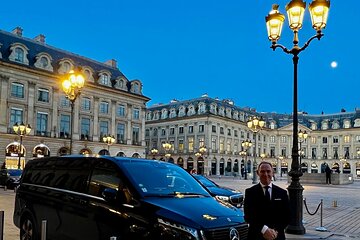 Private transfer by luxury Mercedes from PARIS to ==> REIMS with Cab-Bel-Air