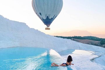 Pamukkale Tour with 3-meals, Entrance & Transfer from Side