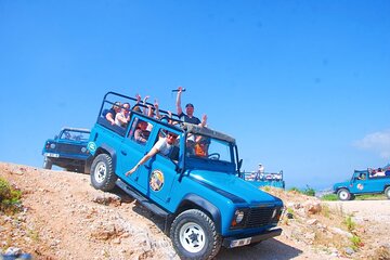 Jeep Safari with Off-Road, Lunch, Boat Tour & Transfer from Side