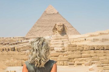 from Hurghada Day Trip to Cairo Pyramids & Sphinx 