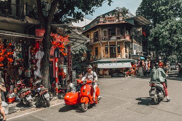 Small Group Vespa Sidecar Tour in Hanoi 