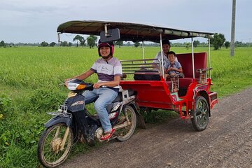 Battambang Unique Day Tours Mixing Bicycle-Tuk Tuk-Lunch 