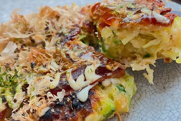 Small-Group Osaka-Style Okonomiyaki Cooking Class