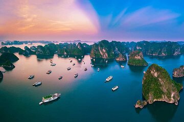 BOUTIQUE CRUISES Halong Bay 2 Days,1 Night Tour: Swimming,Caving, and Kayaking