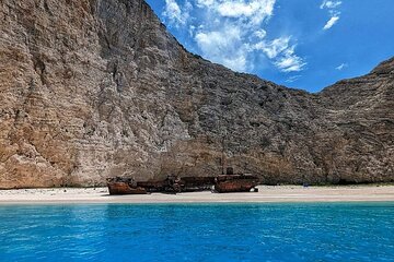 Zakynthos Blue Caves and Navagio bay