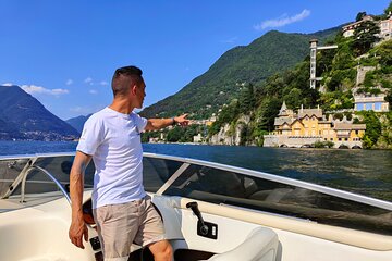 4.5 Hours Private Boat Tour on the Beautiful Lake Como