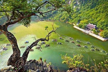 From Hanoi: Hoa Lu, Tam Coc, Mua Cave & Cycling-Ninh Binh DayTour