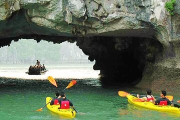 HaLong Bay Day Cruise with Kayaking, Swimming, Hiking and Lunch