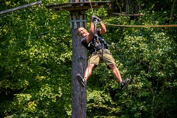 Adventure Park Ziplining and Climbing in Nashville 