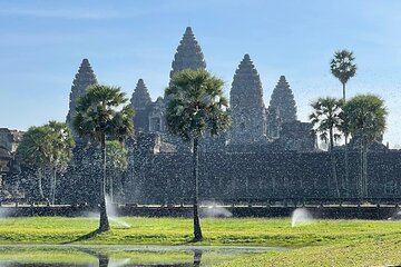 Angkor Wat Temples & Kulen Elephant Forest Day Tour 