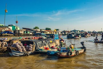 CU CHI TUNNELS AND MEKONG DELTA – CAI RANG FLOATING MARKET 2 days trip 