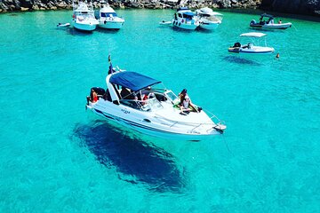 4 hour boat trip around the west coast of IBIZA