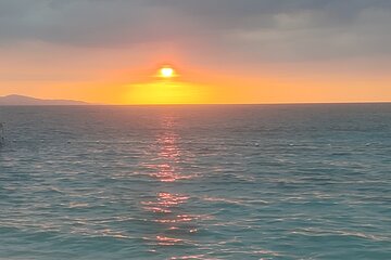  Sunset Boat Cruise in Falmouth Luminous Lagoon, Swim and Dinner 