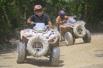 ATV adventure with Zipline And Jump in Cenote (lunch included)