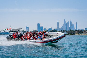 Speedboat Tour: Marina, Atlantis, Palm & Burj Al Arab...
