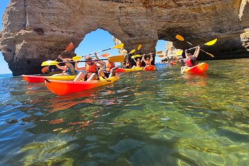 Kayak rental at Marinha Beach and Benagil Cave