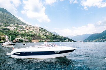 3 Hours Private Cruise on Lake Como Motorboat Cranchi