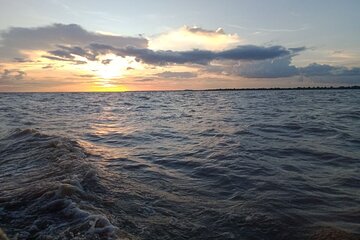 Sunset on Tonle Sap Lake