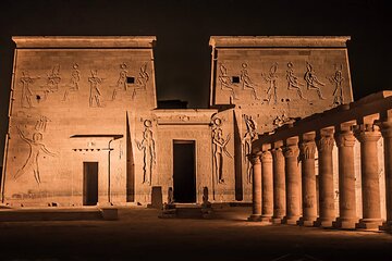 Philae Temple with Sound and Light Show in Aswan