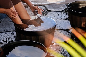 Deep Ocean Water Foot Soak in Kailua Kona