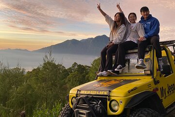 Private tour to Mount Batur Kintamani Volcano Jeep Adventure