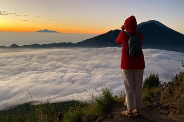 Mt Batur Trekking and Hidden of Tukad Cepung Waterfall