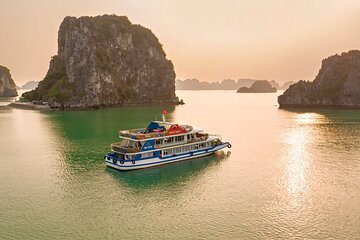 Cozy 5-Star Halong Day Cruise,Buffet Lunch,Shuttle Bus,Expressway