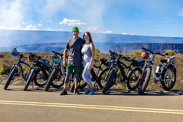 Fat Tire E-Bike Tour through Volcanoes National Park