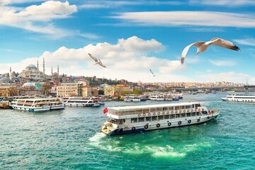  Bosphorus Morning or Sunset Guided Cruise Tour