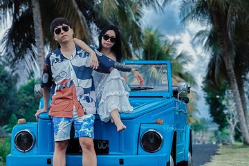 Explore the highlight of ubud By Vintage Volkswagen Car