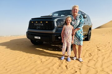 Dubai Desert Safari with Buffet Dinner, Sand Boarding & Shows