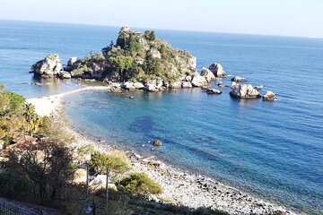 Guided tour of Giardini Naxos, Castelmola, Taormina from Catania