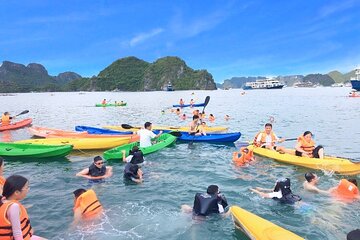 2-day Pando Cruise Tour in Halong Bay and Lan Ha Bay from Hanoi