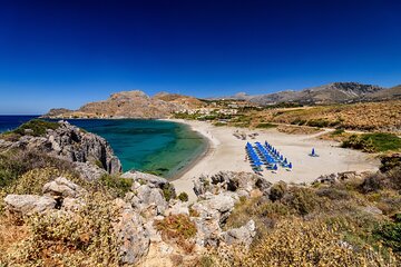 6-Hours Safari Tour in Damnoni and Skinaria Beach, from Plakias