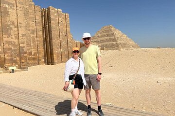 Private Tour to Sakkara Pyramids , Imhotep Museum and Memphis Old City