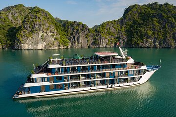 2 Days Halong and Lan Ha Bay Luxury Rosy Cruise from Ha Noi