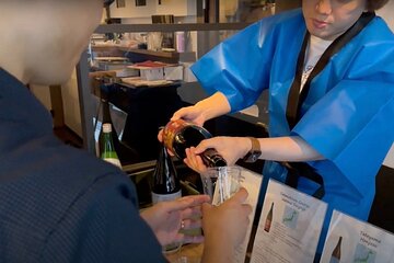 Taste&Learn Main types of Authentic Sake with an Sake Expert!