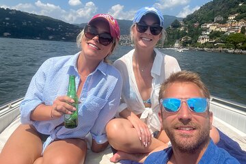 2 hours private cruise on lake como by motorboat with captain