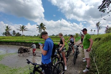 Down Hill Cycling in Bali Country Side with Local