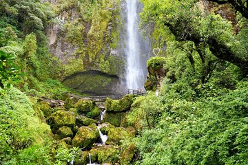 Giron Waterfall and Busa Lake