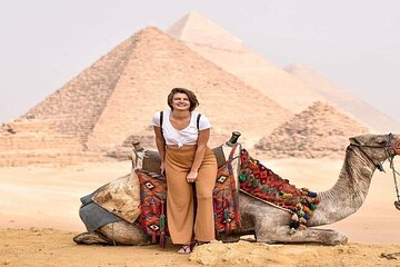 7 Hour Giza Pyramids, Memphis and Sakkara Private Tour