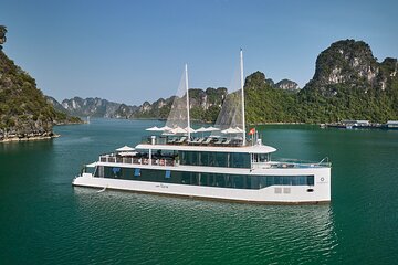 JADE SAILS - MOST LUXURY TOP VIP CRUISE IN HALONG BAY - 1 Day 