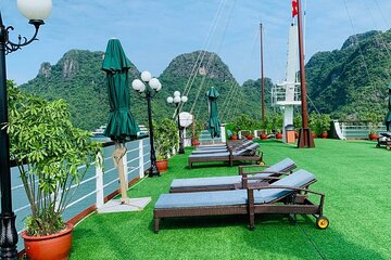 Rosa Cruise 3-day Explore Halong Bay and Lan Ha Bay from Hanoi