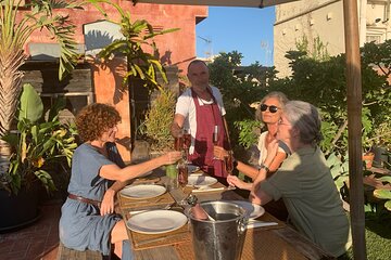 Rooftop Paella Seafood Cooking Class Experience in Barcelona