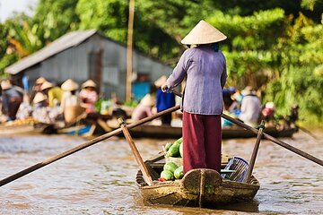 Full Day Tour to Mekong Delta Cai Be & Tan Phong Island 