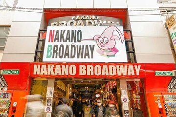 Tour for Japanese Anime Manga fans , Sub culture Nakano Broadway