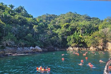 Catamaran Yelapa Beach Tour with Snorkeling, Food and Open Bar