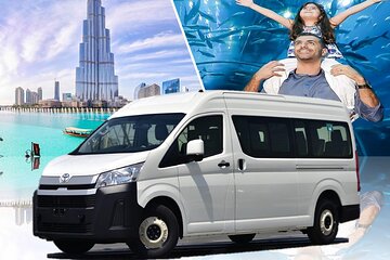 Sharing Transfers from Dubai Hotels to Dubai Mall (Burj Khalifa, VR Parks, DAUZ)